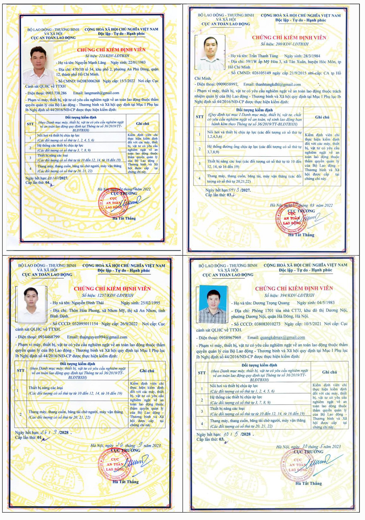 bầng cấp chứng chỉ nghề